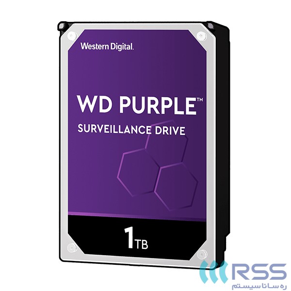 هارد دیسک وسترن دیجیتال 1 ترابایت WD10PURZ Purple