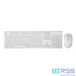 Rapoo X260 White mouse & keyboard