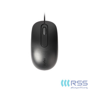 Rapoo Mouse N200 Black Wired Mouse