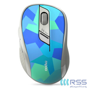 Rapoo Mouse M500 Green Blue Wireless Mouse