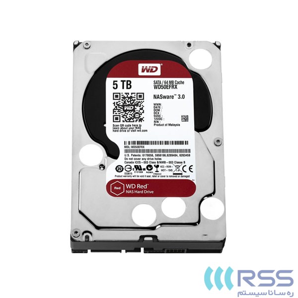 Western Digital Hard Disk 5TB Red WD50EFRX